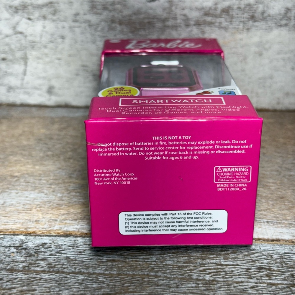 Barbie Pink Interactive Smartwatch - Picture 5 of 8